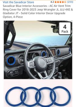 Jeep vent ring