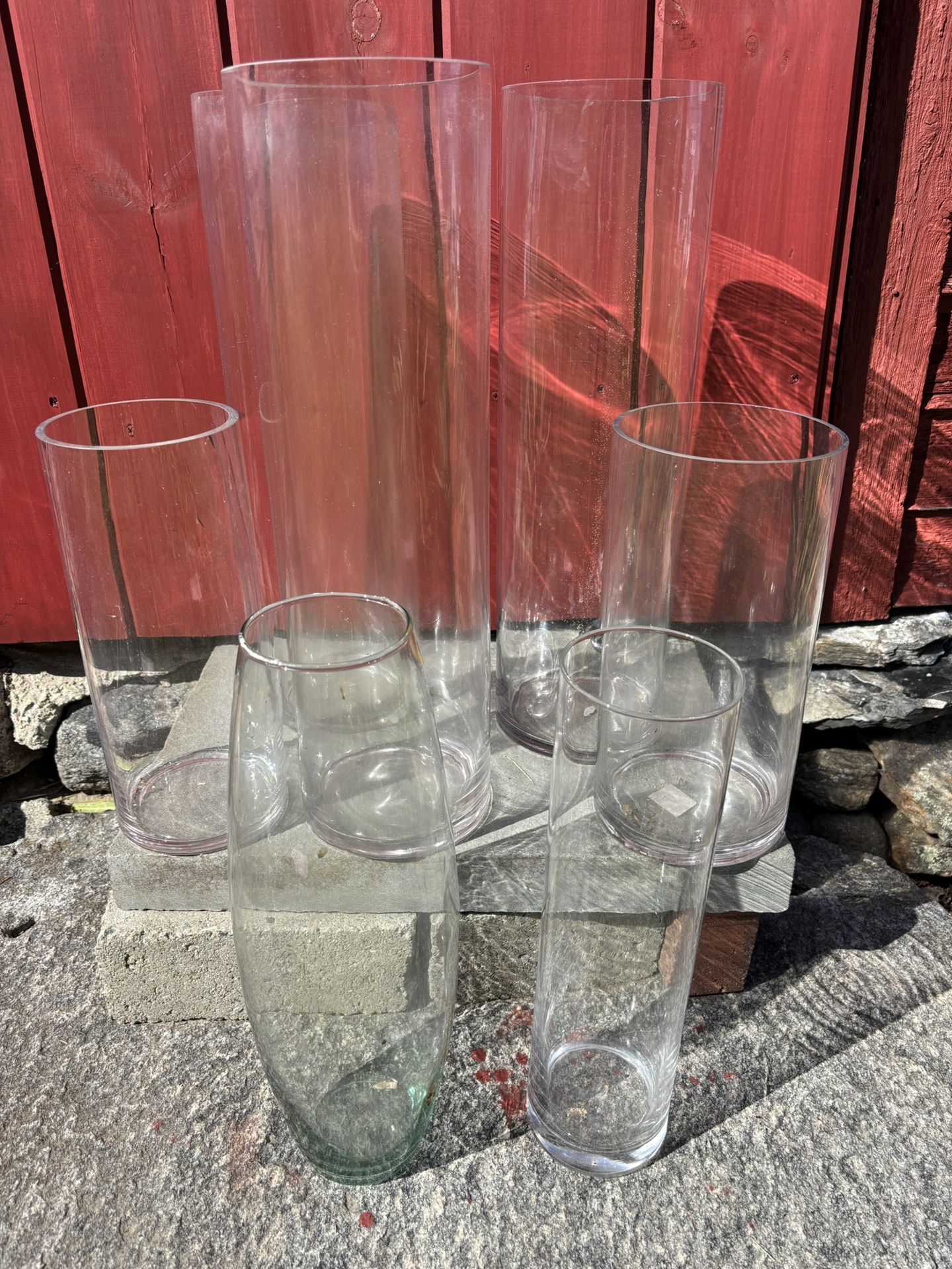 Cylinder Vases  
