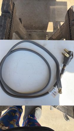 Dryer power cord…6’x 30 amp 10/3 new 3 prong