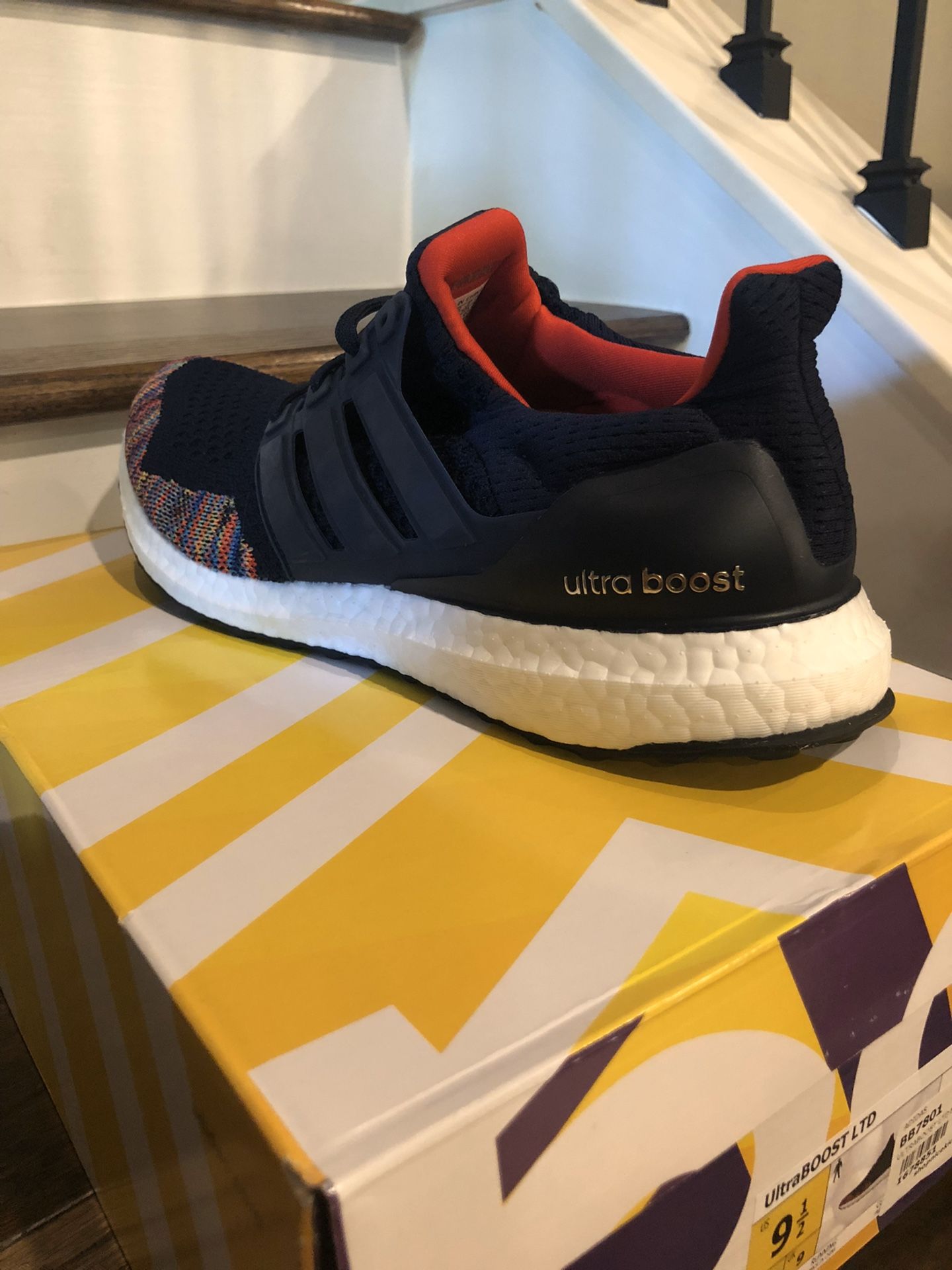 Black Multi-Color UltraBoost, Adidas