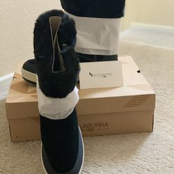 KOOLABURRA BY UGG Tynlee suede and faux fur boot