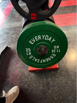 Olympic bumper plates