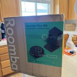 iRobot Roomba Plus 405 Robot Vacuum + AutoWash Dock