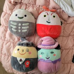 Nightmare before christmas squishmallows