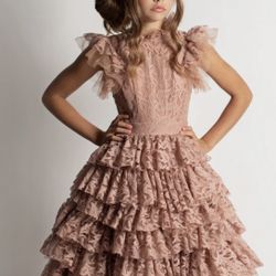 NWT Anouk Joyfolie dress in pink - size 14