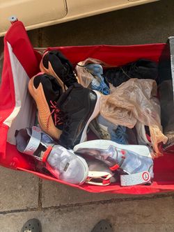Jordan and Nike shoes mix