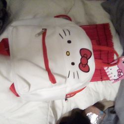 Hello Kitty Backpack New With T