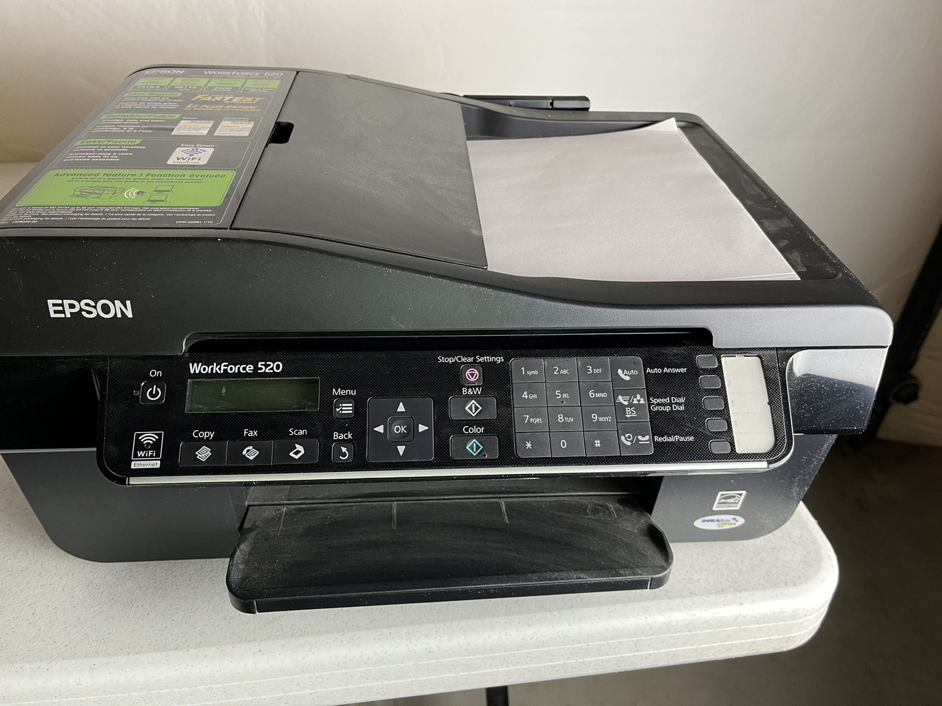 Empson Workforce 520/525 Series Copier Printer