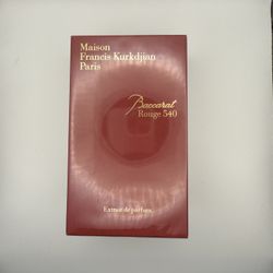 Unopened Baccarat Rouge 540