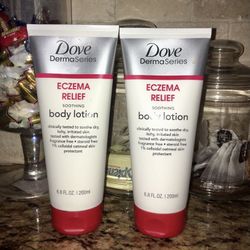 Set of 2 dove body lotion•6.8oz•all for $10