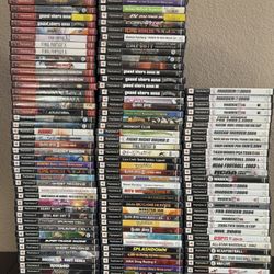 123 PLAYSTATION 2 GAME LOT PS2 Games - EXCELLENT CONDITION 