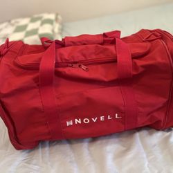 NOVELL Duffel Bag Color is red