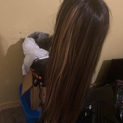 Highlighted Wig 40”. 