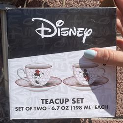 Disney Tea ☕️ Cup Set NEW