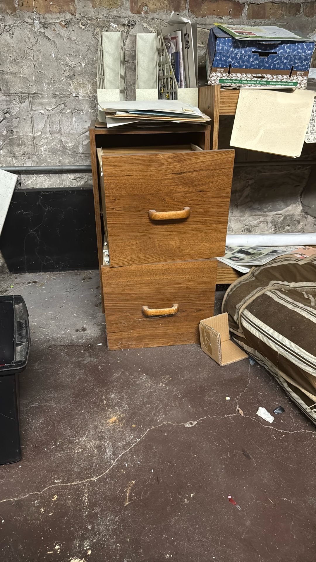 Wood Filing Cabinet