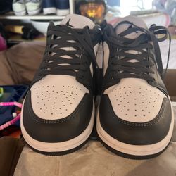 Gray And White Jordans 