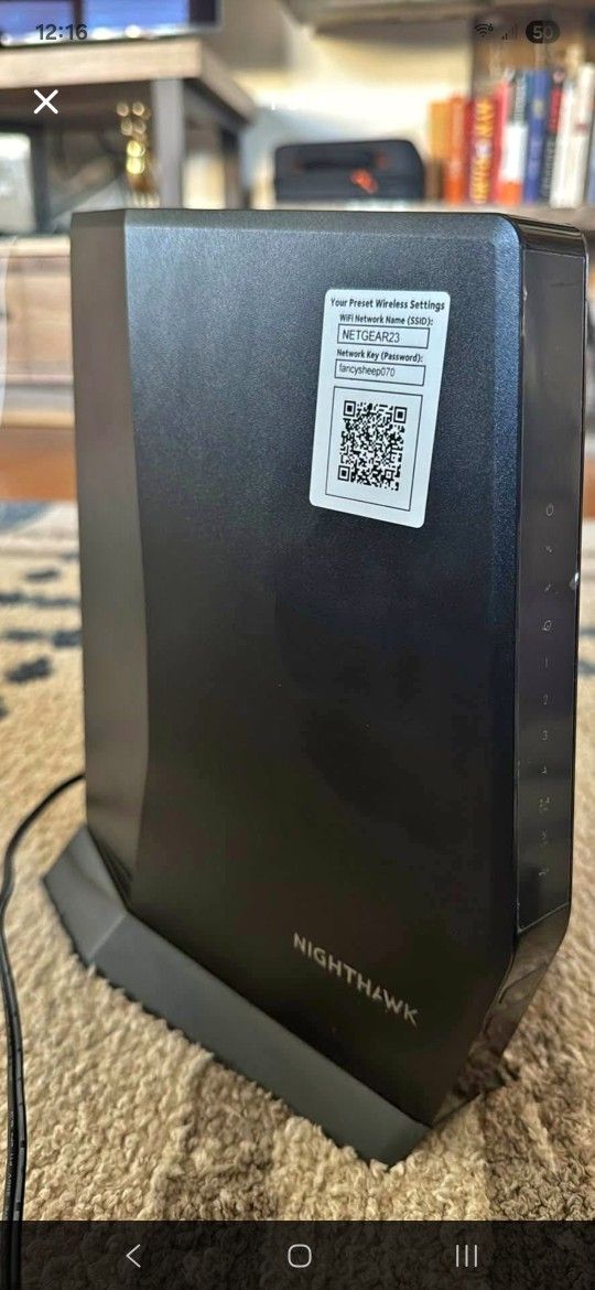 NETGEAR Nighthwak AX6 AX2700 wifi cable modem Router Combo