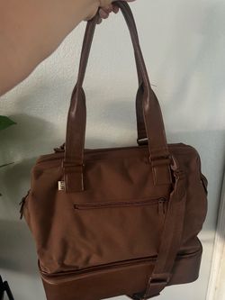 Beis Mini Weekender bag Maple