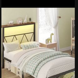 Twin Frame Bed  