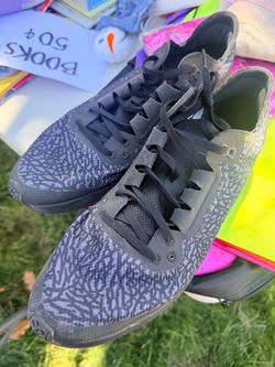 black shoes