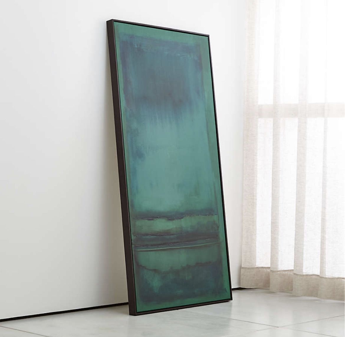Crate And Barrel Emerald Art Work