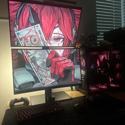 Two 1440p Monitors, No Stands