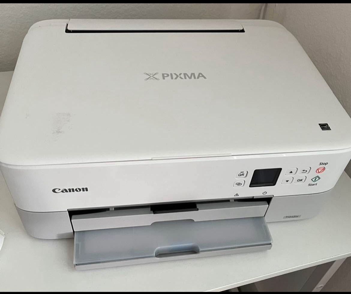 Canon - PIXMA TS6420a Wireless All-In-One Inkjet Printer - White