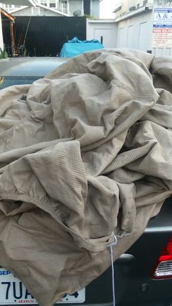 This is a nice car cover came off a 2007 Honda Civic fits many other models 50 bucks