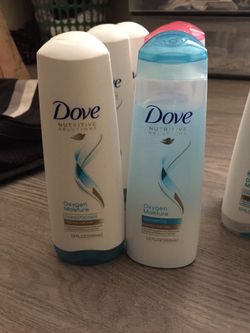 Dove shampoo and conditioner