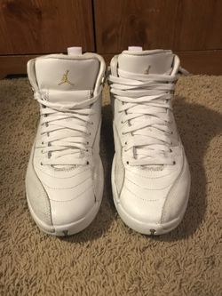 Retro 12 Drake OVOs “October’s Very Own” Size 11