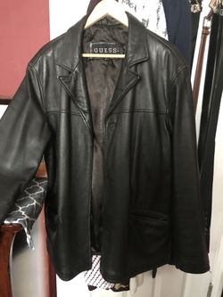 Guess leather jacket