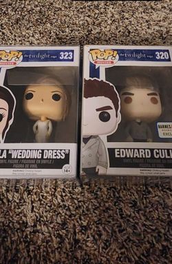 Twilight Funko Pop Lot!( Edward Cullen & Bella Swan)
