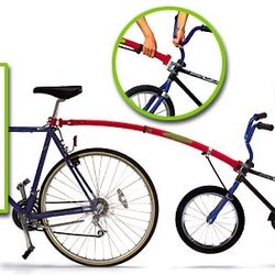 Trail Gator Bike Tow Bar - Black Frame