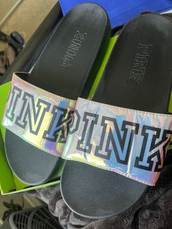 VICTORIA SECRET PINK SLIDES