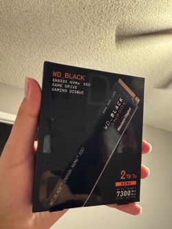 Western Digital WD_BLACK SN850X 2TB M.2. PCIe Gen4 NVMe SSD