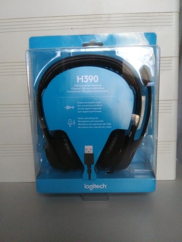 Logitech H390 USB Computer Headset.