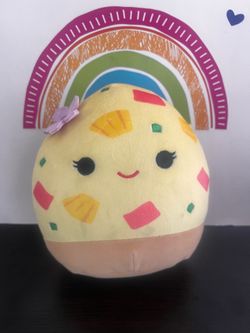 SQUISHMALLOWS SAKU THE HAWAIIAN PIZZA PLUSH - 8 INCH -New