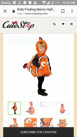 Finding Nemo costume Thumbnail