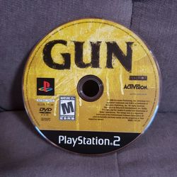 Gun (PS2 Playstation 2, 2005) Disc Only -  Tested