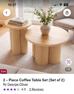 Coffee table set