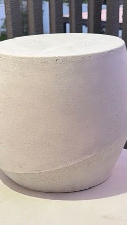 Modern Concrete Side Table Stool