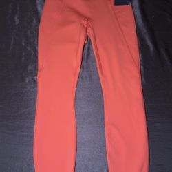 New Nike Universa Dri-FIT Leggings - Women's XXS (Coral/Orange)