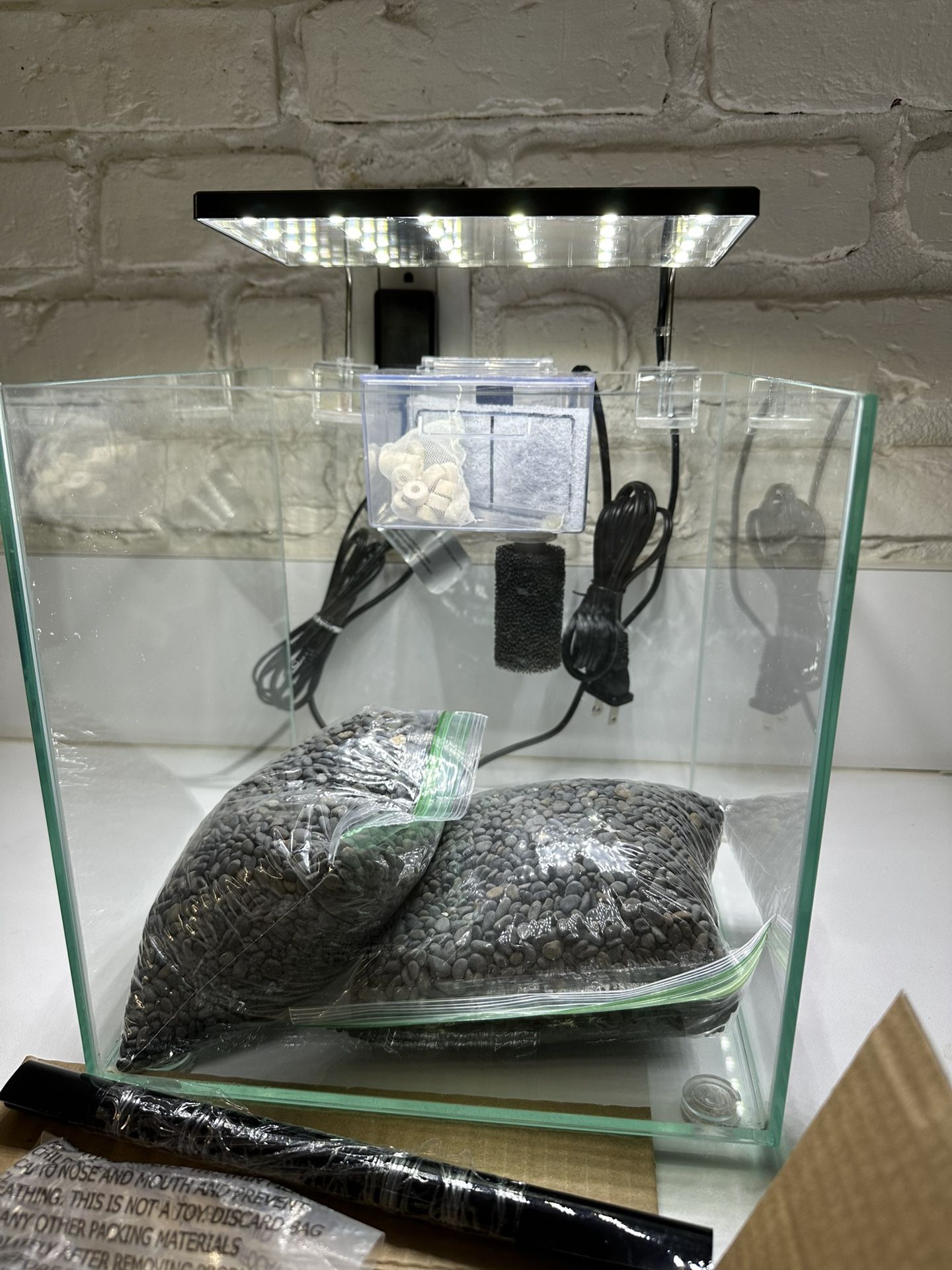 3 Gallon Shrimp Betta and Plant Tank