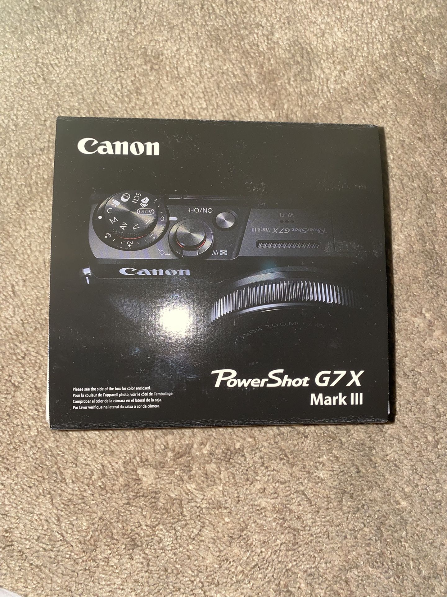 Canon G7 Mark III