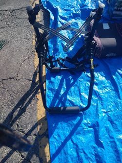 Base para cargar bicicletas en el carro para 2 bicicletas $20
