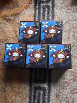 2026 McDonald’s Hello Kitty/Godzilla Happy Meal Toy Cinnamoroll x Destoroyah #6 New In Box. Hard to find $15 each.