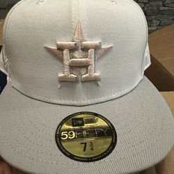Houston Astros World Series New Era Hat Size 7 3/4