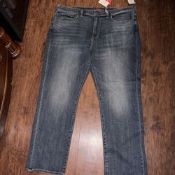 Lucky Brand Men's 410 Athletic  Fit 2 Way Stretch 5 Pocket Jean - Cool Max 44x32