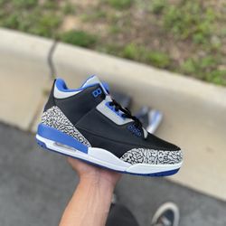 AIR JORDAN RETRO 3 “SPORT BLUE” SIZE 9.5 R3PŠ