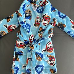 Toddler Boys Paw Patrol 3T Plush Robe